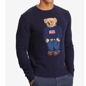 Brand New Ralph Lauren Iconic Polo Bear Sweater